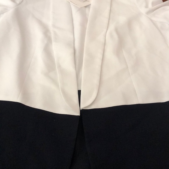 Joie Lollasa B Colorblock Jacket Black - White 8 - Picture 6 of 6